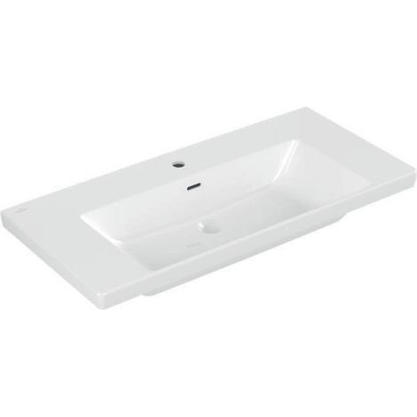 Vasque à poser Villeroy & Boch Subway 3.0, 1 trou pour robinet, (1/4)
