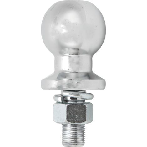 Attelage boule 2 pouces, tige 19mm x 44mm, universelle, 1588kg, acier chromé durable, remorque caravane (1/5)