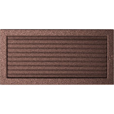 Lüftungsgitter 22x45 Kupfer Jalousie (1/4)