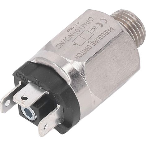 Interrupteur de pression à membrane réglable en acier inoxydable et caoutchouc pour pompe, type diaphragme pneumatique (1/5)