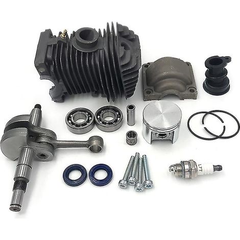 Kit de réparation moteur à piston cylindrique de 42,5 mm pour tronçonneuse 025 MS250 023 MS230 230 250 1123 020 1 (1/5)