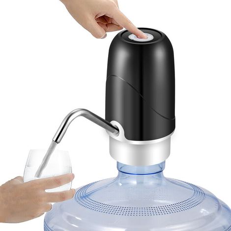 Tragbarer Wasserspender, USB-Ladefunktion, geeignet für Wasserflaschen, geeignet für den Heim- und Outdoor-Gebrauch (1/5)