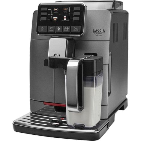 Cafetière à dosettes Gaggia Cadorna Prestige – Moulin intégré – Nettoyage automatique – Plastique ABS résistant – 20 kg
