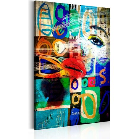 Tableau baiser de la modernité - 40 x 60 cm (1/4)