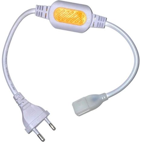 Connecteur électrique Ruban LED Fin 220V 2835 120LED/m - AC/DC - SILUMEN