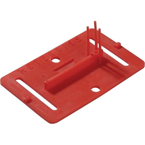 Plaquette de trait de niveau RS20 pour L80xl50mm 7 g ROTHBUCHER SYSTEME (Par 50)