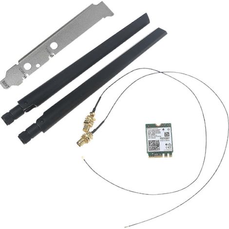 3000 Mbit/s AX210NGW WLAN-Karte Tri-Band Wireless WiFi 6E Netzwerkkarte 802.11ac Ax (1/5)
