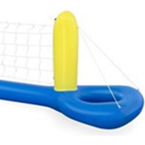 Set de jeu aquatique gonflable PVC pour enfants et adultes, filet de volley-ball d'eau gonflable, radeau flottant 52133 (1/5)