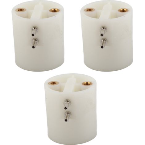 Bouchon de bouteille d'eau dentaire universel, 3 pièces, épais, pour turbine de fauteuil dentaire, compatible 600ML et 1000ML. (1/5)
