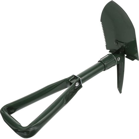 Pelle à Neige Pliable en Acier Inoxydable, Légère et Résistante la Déformation, 1 Set, Rangement Facile pour Camping la Neige Canvas, Légère et Résistante à Rouille, Rangement Facile, pour Neige et S (1/5)