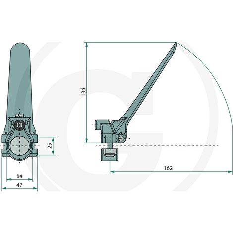 Verstellhebel für MAGURA UNIVERSAL Schaltzug 27270603