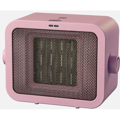 Termoventilador Ceramico Ptc Coleman 1800w Rosa 2pot Antivuelco,termostato Reg.,proteccion Seg.17,5x24,5x12cm