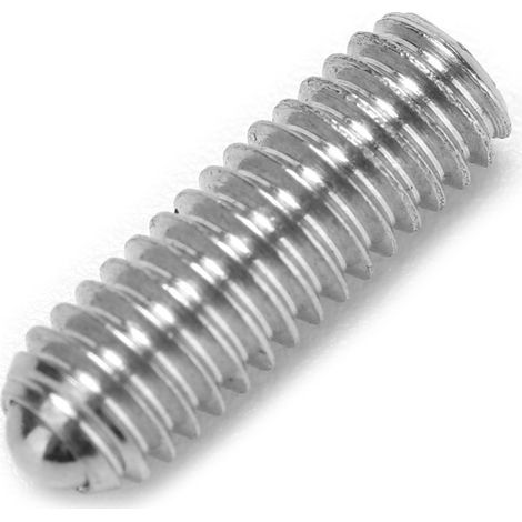 Vis de fixation à douille hexagonale avec piston à ressort en acier et bille de positionnement (M820, 20 pièces) (1/5)