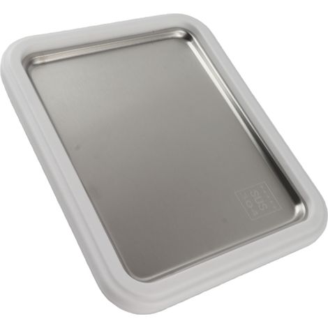 Sorbetière maison en acier inoxydable, facile à nettoyer, pour glaces, yaourts glacés et sorbets. (1/5)