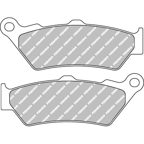 Plaquette de frein Semi-Métal Eco-Friction Route - R90