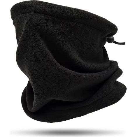 Cache Cou Elastique pour Homme et Femme, Tour de Cou Coupe-Vent et Respirant, Polaire Cache-Cou Écharpe, Respirante Vélo Masque Cache Couvre pour Sports Cyclisme Ski Randonnée (1/5)