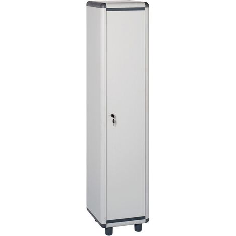 ARMADIO SPOGLIATOIO RESINA A 1 POSTO IN KIT C/SERRAT- 1,0 pz