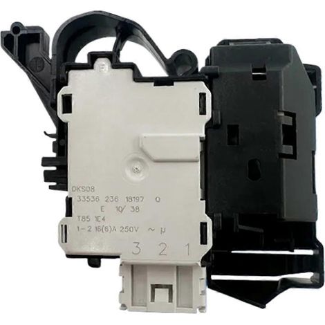 DKS08618 pour Whirlpool lave-linge TWD272204DSRT WDD102724SRS EWDD427220SRT machine à laver verrouillage de porte pièces de rechange (1/5)