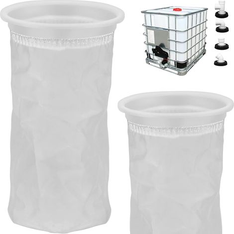 2 Filtres Couvercle IBC Nylon – Pour Réservoir Eau de Pluie (1/5)
