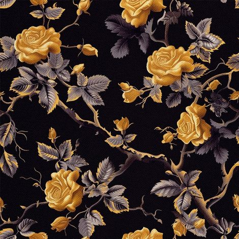 Tela decorativa para exteriores Oxford - Motivo floral I DX5493 (1/5)
