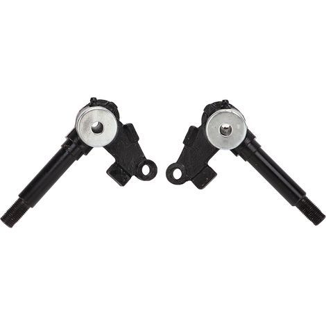 Paire d'axes d'articulation de jambe de force de direction 14mm filetage pour 50cc 110 150cc moyeu de roue de frein à tambour Go Kart Mini SUV (1/4)