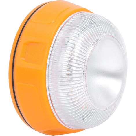 Phare de Véhicule Jaune Portable 8 LED Haute Luminosité en Abs (1/5)