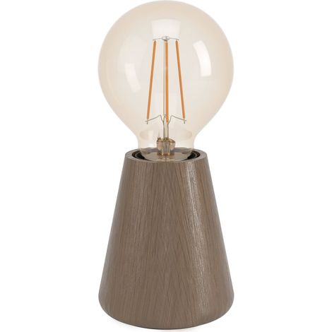 Eglo Tischlampe Asby 10 x 8,5 cm dunkelbraun Lampen (1/3)