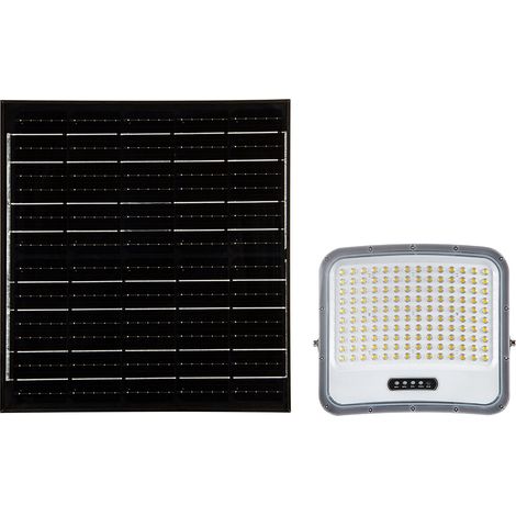 Projecteur solaire LED V-TAC 25 W, température de couleur 3000 K, 4500 K, 6500 K, intensité variable, télécommande, IP65, noir, référence 24484 (1/5)