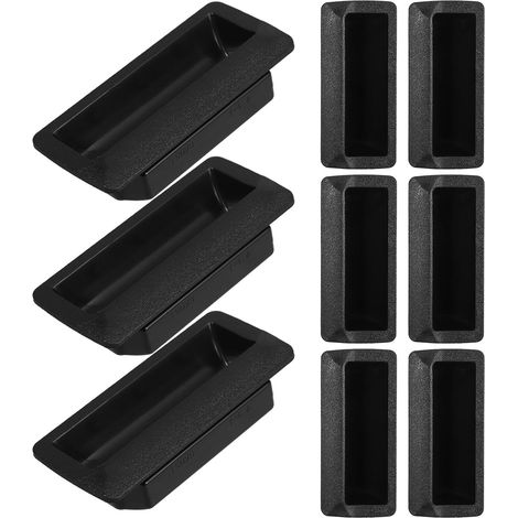 de 10 poign es de porte encastr es noires design moderne et (1/5)