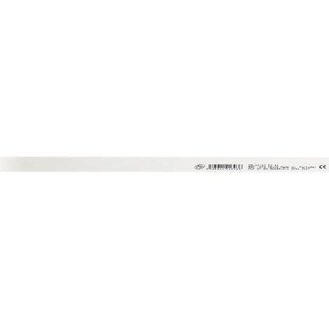 Gola per cavi TV (bianco 9016) 10 x 16 Bianco 2 metri