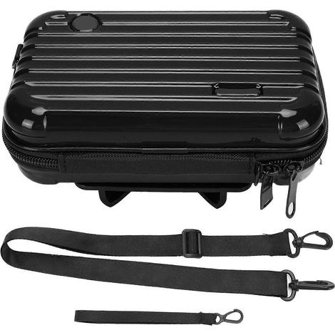 Sac de Transport Vélo 8 Pouces Adaptateur PVC Coque Rigide Support Rangement Guidon Pliant Porte-Bagage Accessoire Cyclisme (1/5)