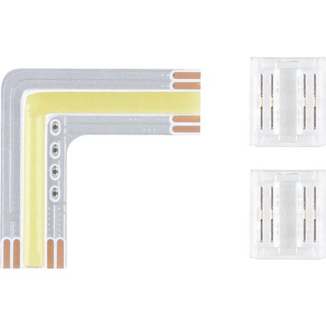 Paulmann 71117 MaxLED 1000 Connecteur angulaire 90° (L x l x H) 30 x 30 x 2.3 mm 1 set