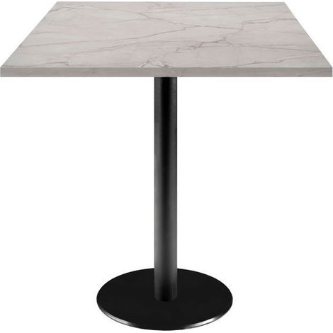 Table 70 x 70 cm - modèle Rome marbre yule