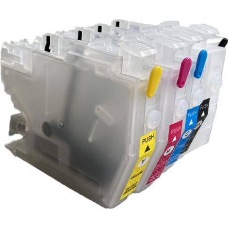 Compatible with Brother LC492, LC462, LC472 refill cartridges MFC-J2340DW, J3540DW, and 3940DW. (1/4)