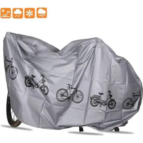 Bâche de protection imperméable pour garage à vélos, 210 x 100 cm