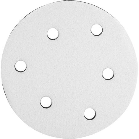Coussinet d'interface en éponge souple de 125 mm de diamètre pour tampons de ponçage (6 trous) (1/5)