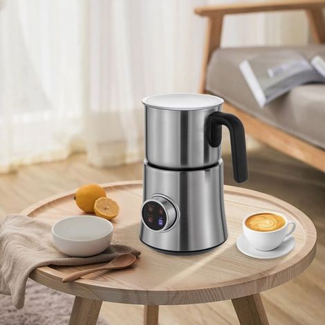 900ml Milk Frother Cold Foam Machine Milk Warmer for Latte Coffee