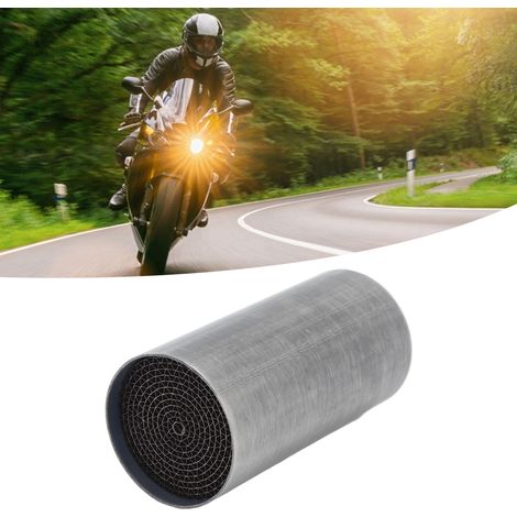 Silencieux d'échappement moto DB Killer 48100mm (acier inoxydable catalytique, tube central avant) (1/5)
