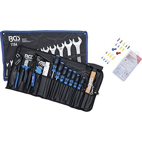 BGS assortimento di utensili in borsa arrotolabile 270pz. - 3322