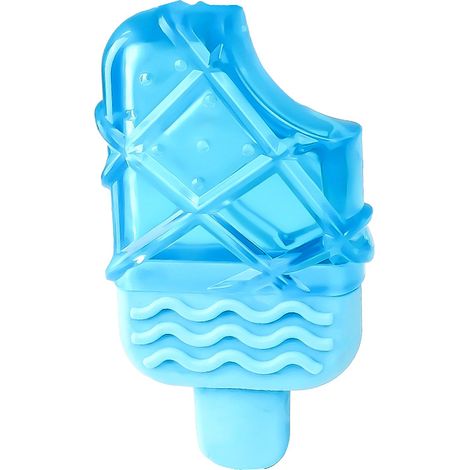 Kauspielzeug für Hunde mit wiederverwendbaren Eiswürfeln - 2er-Set wasserfüllbare und gefrierbare Sticks, kühlendes Zubehör gegen Hitze für Haustiere-lsw (1/2)