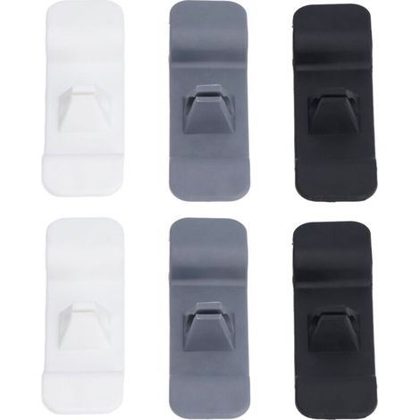 6 Pièces Organisateur de Câbles de Cuisine en Silicone, Rangement pour Fils Électriques et Câbles Alimentaires (1/5)