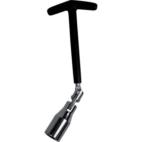 Clé à bougie à cardan 6 pans de 21 mm, poignée gainée - AUTOBEST