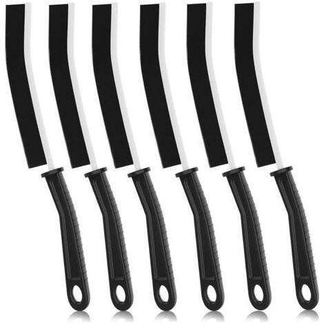 Brosse de nettoyage pour crevasses, 6 pièces, brosse de nettoyage pour crevasses de salle de bain, outil de nettoyage pour crevasses pour coins étroits de la maison, cuisine, salle de bain et (1/4)