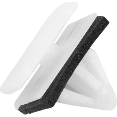 50 clips de garniture bas caisse, en nylon blanc, pour Escape (1/5)
