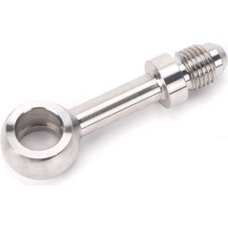 Bremsleitungen aus Edelstahl für Motorräder, AN3-Bremsschläuche, Fischaugenverbinder, flexible Schläuche zum Anschluss von Bremszügen - -O (1/4)