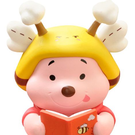 Neue, trendige Anime-Figuren: Winnie Puuh, I-Aah, Pizzaschwein-Puppen, Auto- und Bürodekorationen. (1/4)