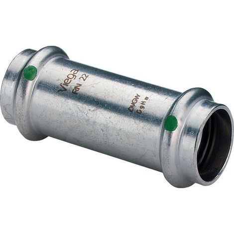 Viega Sanpress Inox Schiebemuffe 436407 28mm, Stahl nichtrostend, SC-Contur (1/5)