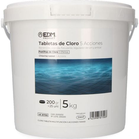 Chlor 5-Wirkungs-Tabletten 5 kg Fusion EDM