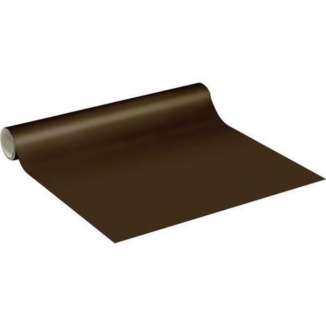 Vinyle Imperméable Cuisine Armoire Porte - Adhesif pour Meuble, Autocollant pour Meuble - Sticker Mural H60cm x L2m - Chocolat (1/5)