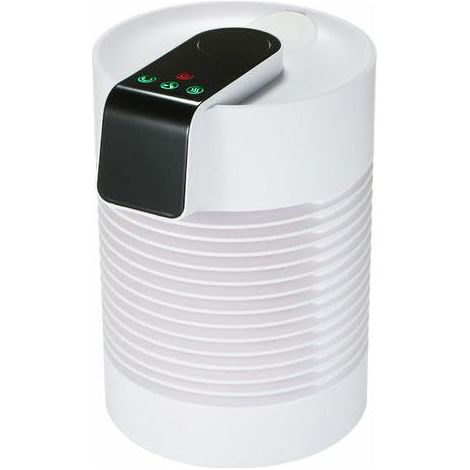 Enfriador de aire ultrasónico portátil KZQ, humidificador y mini aire acondicionado giratorio de 360° con control táctil, para uso en el hogar y la oficina. (1/3)